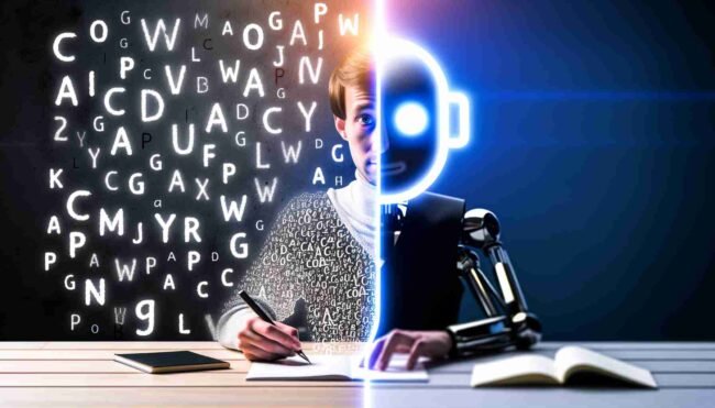 An image illustrating The Power of AI Copywriting: Can AI Write Better Than Humans?