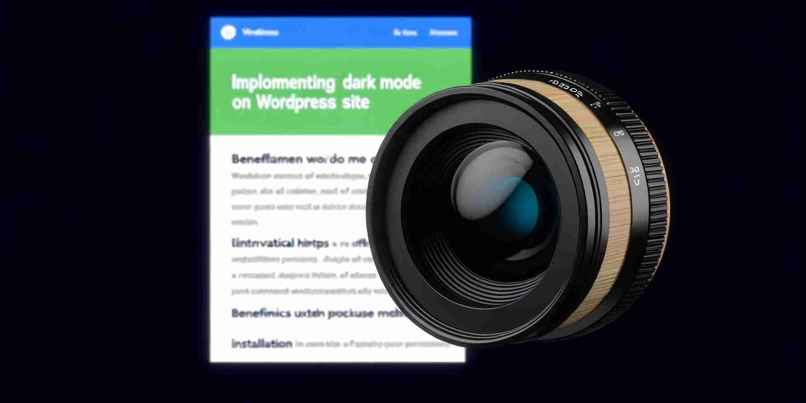 1data1741176785706 An image illustrating How to Implement Dark Mode on Your WordPress Site