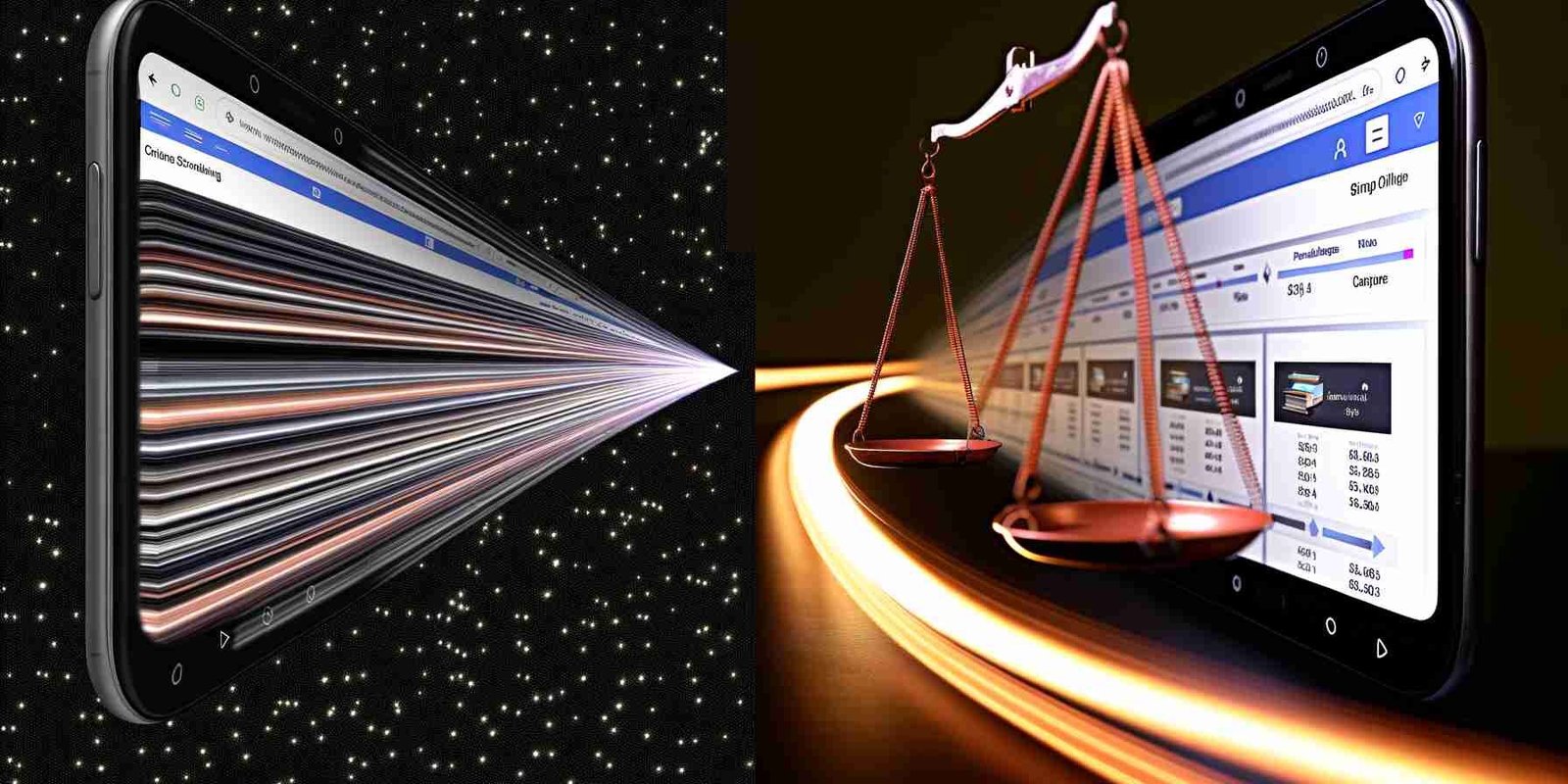 An image illustrating The Pros and Cons of Infinite Scrolling vs. Pagination