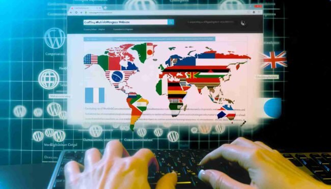 An image illustrating How to Create a Multilingual Website with WordPress