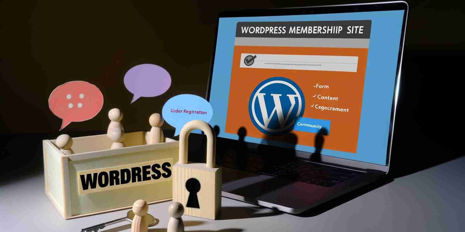 An image illustrating How to Create a Membership Site with WordPress