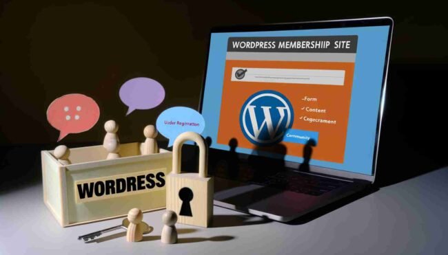 An image illustrating How to Create a Membership Site with WordPress