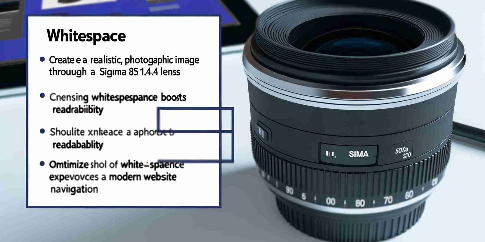 An image illustrating The Role of Whitespace in Modern Web Design