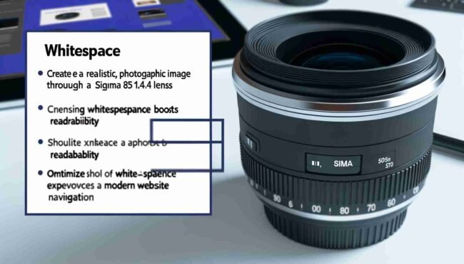 An image illustrating The Role of Whitespace in Modern Web Design