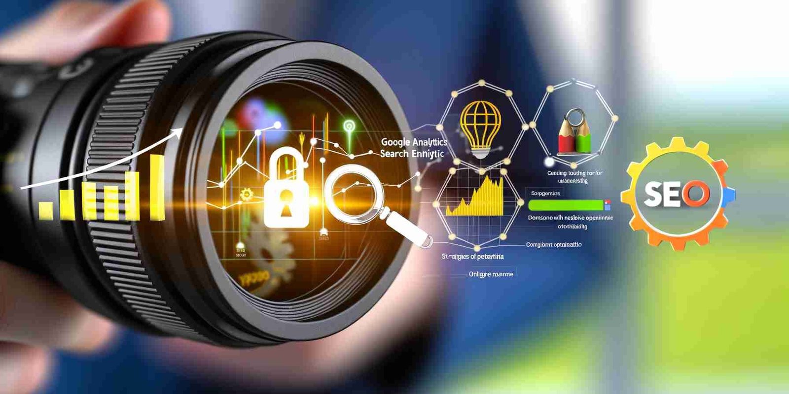 An image illustrating How to Use Google Analytics to Improve Your SEO