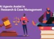 An image illustrating How AI Agents Assist in Legal Research and Case Management